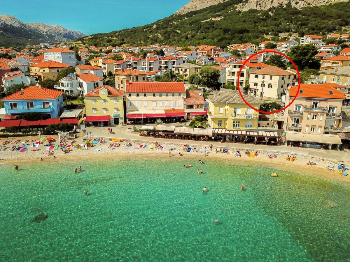 Apartments Marin With Sea View Baška Екстериор снимка